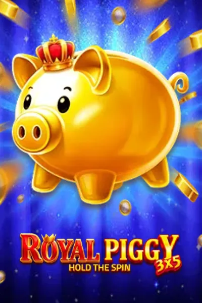 Royal Piggy Hold The Spin - online slot by Gamzix